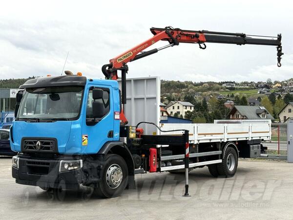 Renault - C 320 Platformom + Kran PK 12002 EH A