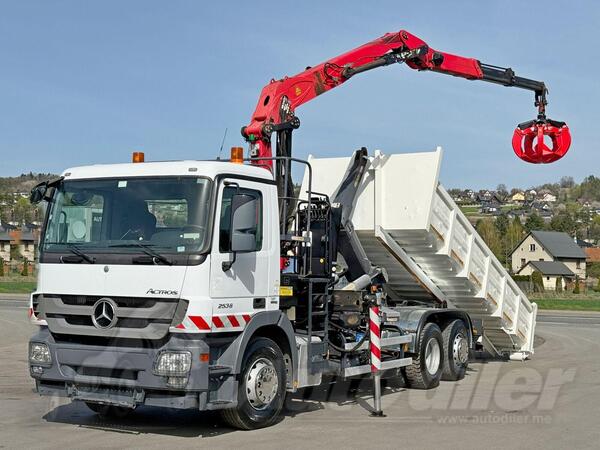Mercedes Benz - ACTROS 2536 6x2 + Kran Epsilon Q150Z82