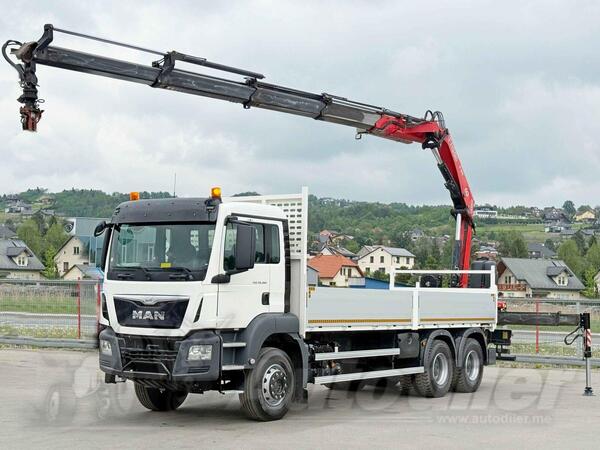 MAN - TGS 26.360 6x4 Platformom FASSI F195A.2.24