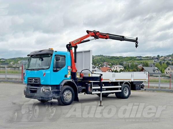 Renault - C 320 Platformom + Kran PK 12002 EH A