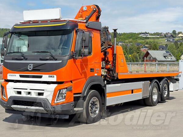 Volvo - FMX 450 6x2 šlep auto + Kran EFFER 175/4S