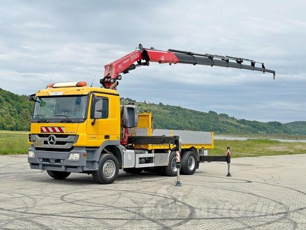 Mercedes Benz - ACTROS 2646 6x4 Platform + Kran FASSI F365AXP.26