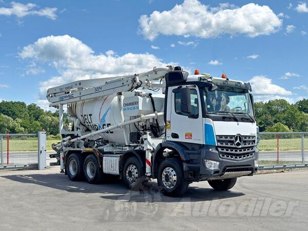 Mercedes Benz - AROCS 3743 8x4 Pumix kamion mješalica za beton