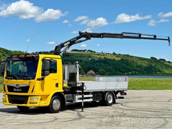 MAN - TGL 12.220 Platformom + Kran PK 7.501 SLD C