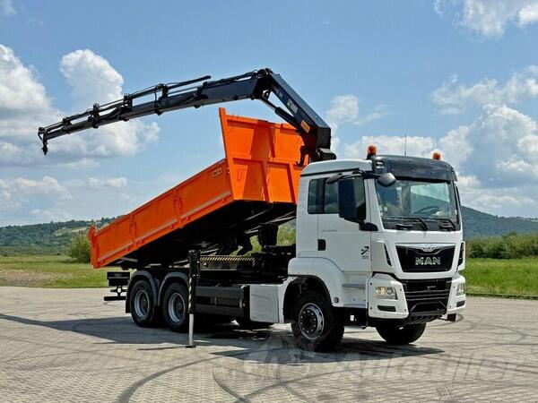 MAN - TGS 33.440 6x4 Kiper + Kran HIAB X-HIDUO 188 E-5