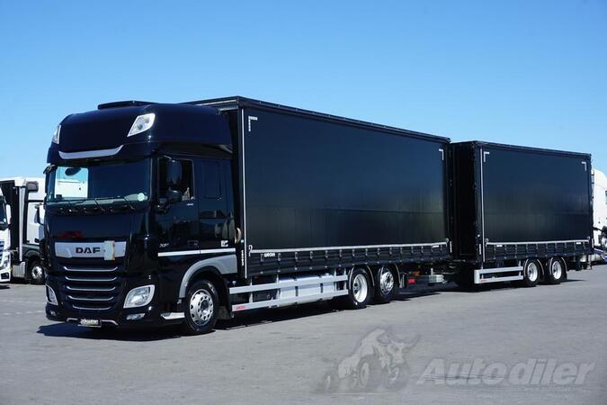 DAF - XF 480 sa ceradom + prikolica