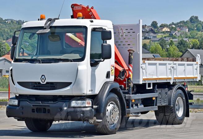 Renault - MIDLUM 300 DXI Kiper + Kran Fassi F105A.0.21