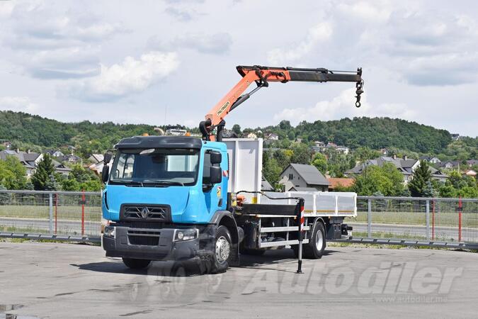 Renault - C 320 Ravna Platforma + Kran Palfinger PK 12002 - EH A