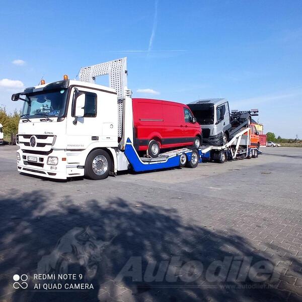 Mercedes Benz - ACTROS 1846 sa prikolicom za prevoz automobila