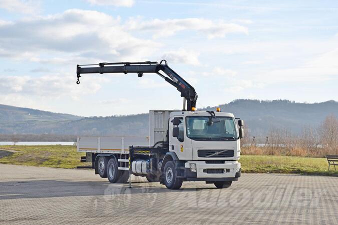 Volvo - FE 320 6x2 Platformom + Kran Hiab 144 BS - 2 HIDUO