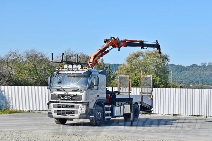 Volvo - FM 340 šlep vozilo + Kran ATLAS 120.2E-A2K