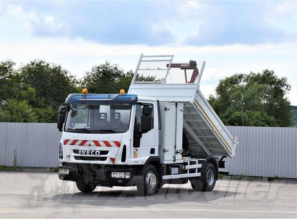 Iveco - EUROCARGO 75E16 Kiper + Kran