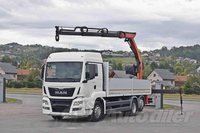 MAN - TGS 26.440 6x2 Platformom + Kran Palfinger PK 16001 - K