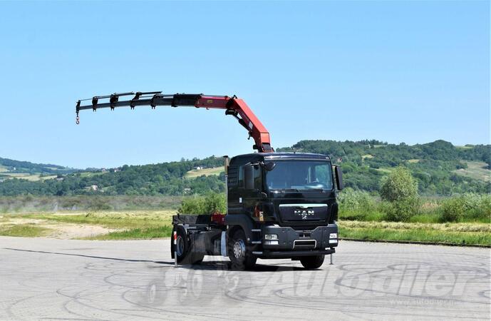 MAN - TGS 18.400 tegljač + Kran HMF 1720 K6