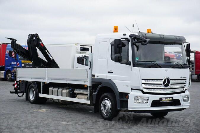 Mercedes Benz - ATEGO 1224 Kran + Ravna platforma HIAB 099 B - 3 DUO