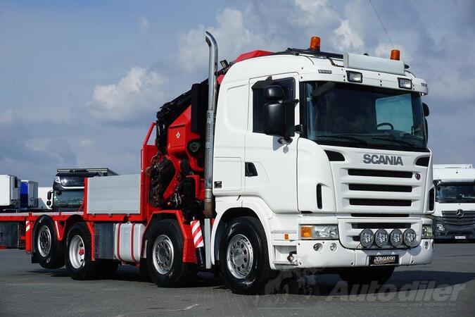 Scania - G 480 8x2 Kran + Platforma MF THOR - O K6 + JIB FJ 2000