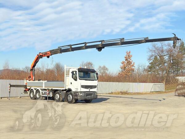 Renault - Premium 430 DXI * PK 26002 EH kamion s ravnom platformom / LUS-1072