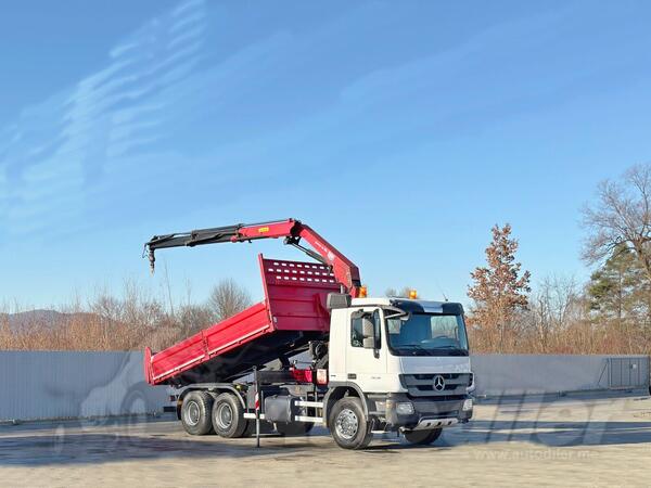 Mercedes Benz - ACTROS 2636* + BORDMATIC / 6x4 kiper / LUS-1091