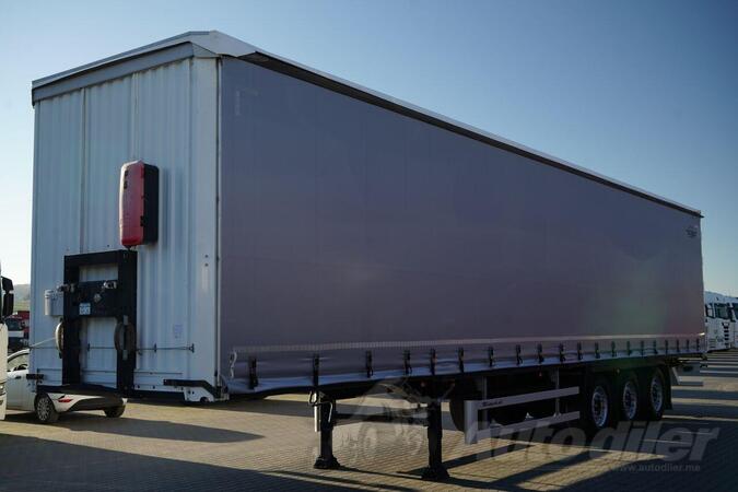 Kassbohrer - Firanka / Poluprikolica sa kliznim ceradom / IMP-3360