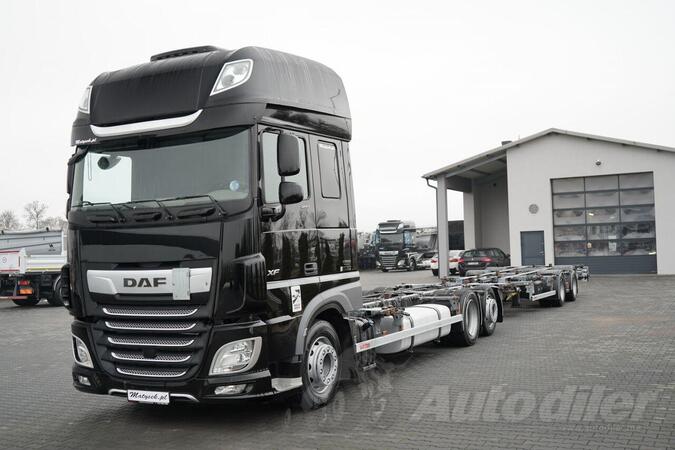 DAF - XF 480 / BDF / Vozilo za prevoz kontejnera + prikolica za kontejnere / IMP-3456