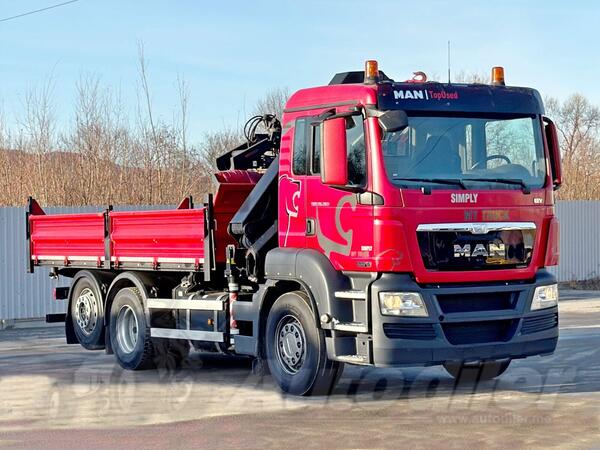 MAN - TGS 26.360 Kipper 5,15m*HMF 1420 K2 + FUNK 6x2 kiper / LUS-1104