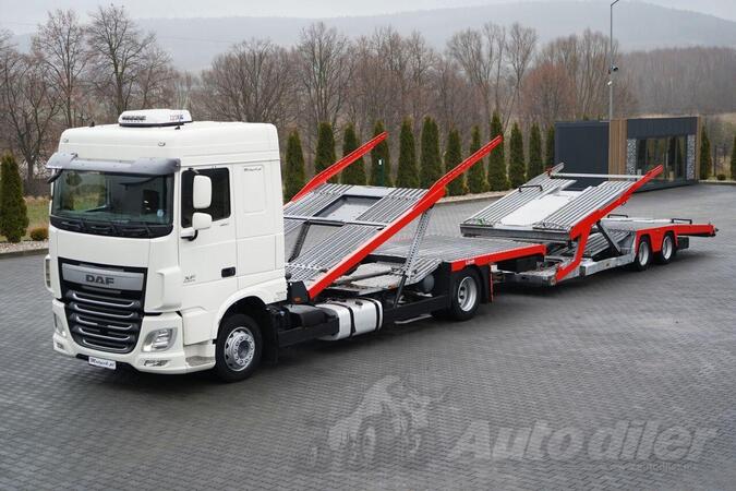 DAF - XF 480 autotransporter + prikolica autotransportera / IMP-3498