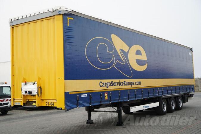 Krone - Firanka / Mega / Low Deck / Poluprikolica sa kliznim ceradom / IMP-3528