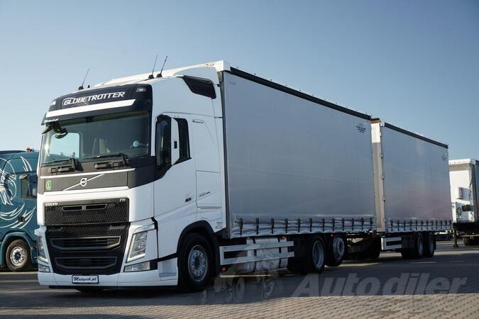 Volvo -  FH 500 / Kamion sa kliznom ceradom + prikolica sa kliznom ceradom / IMP-3576