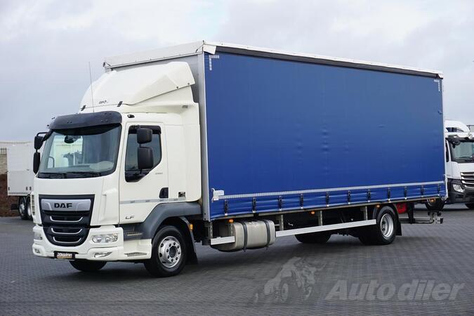 DAF - LF / 260 / ACC / E 6 / 21 PALETA kamion sa klizna zavesa cerada / DOM-1806