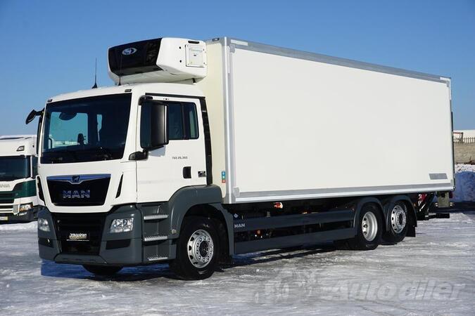 MAN - TGS 26.360 / EURO 6 / 20 PALETA kamion hladnjača + rampa / DOM-1891