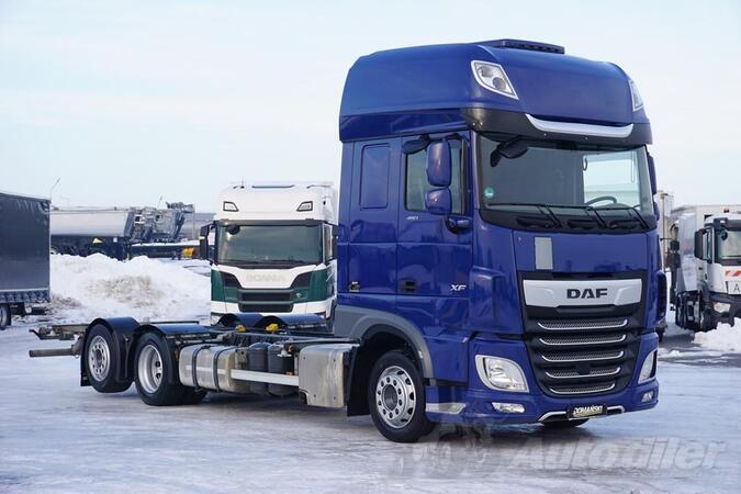 DAF - XF / 480 / ACC / EURO 6 / SSC / MEGA / BDF / 7,82 M / RETARDER / kamion šasija / DOM-1906