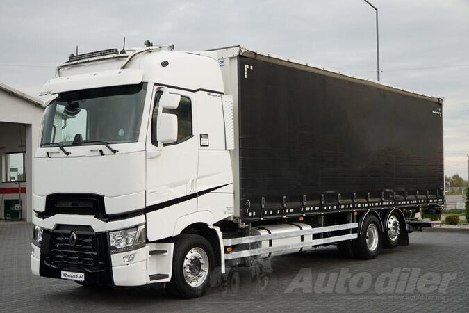 Renault - T 440 / Kamion sa kliznom ceradom + rampa / IMP-3672