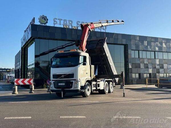 Volvo - FH 460 6x4H PALFINGER PK 27002 kran 5th kiper / STR-0503