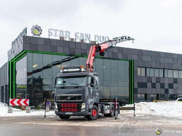 Volvo - FH540 6x2 FASSI F455RA.2.28 kran Winch tegljač / STR-0517