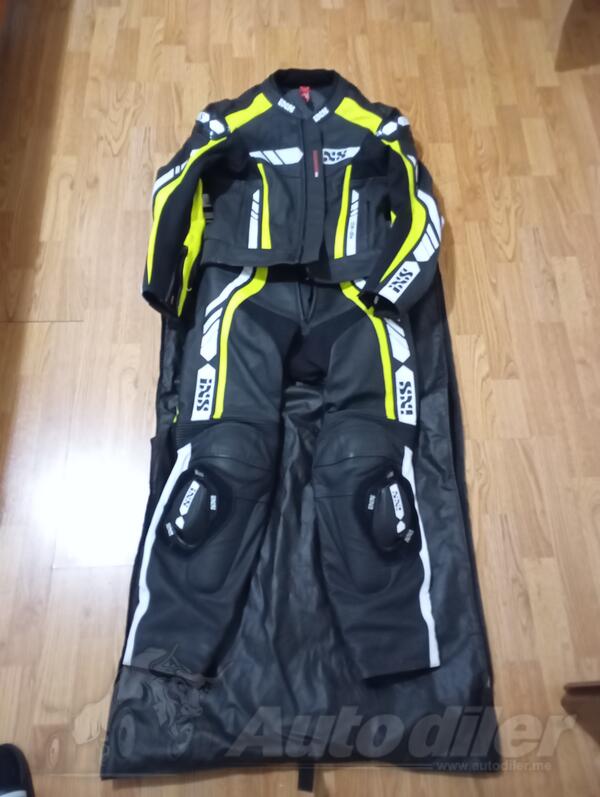 iXS RS-800 1.0 je dvodelno trkačko kožno odelo