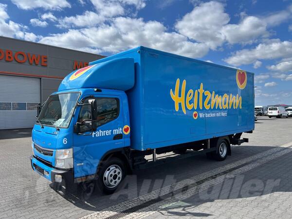 Mitsubishi - Fuso Canter 7C18 kamion furgon + rampa / GRI-0473