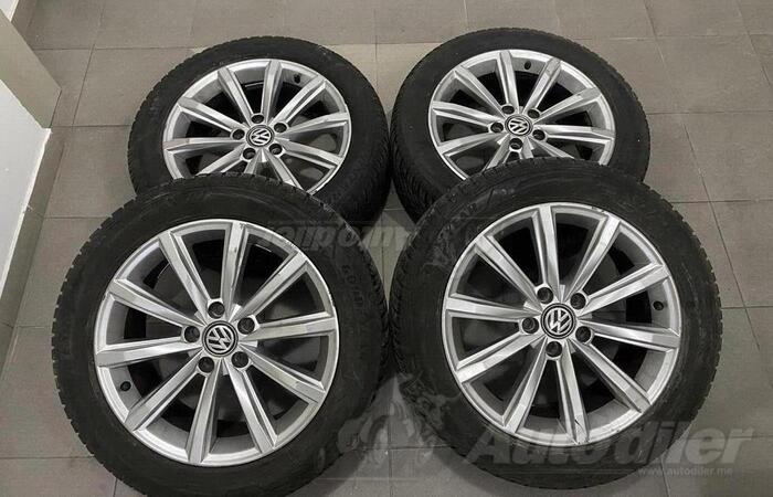 Fabričke felne i VW original 17ce 5x112 zimska 215 55 17 gume