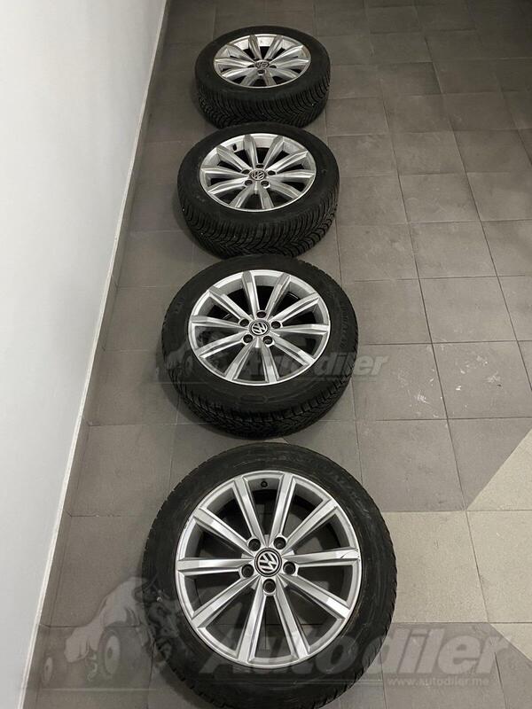Fabričke felne i VW original 17ce 5x112 zimska 215 55 17 gume