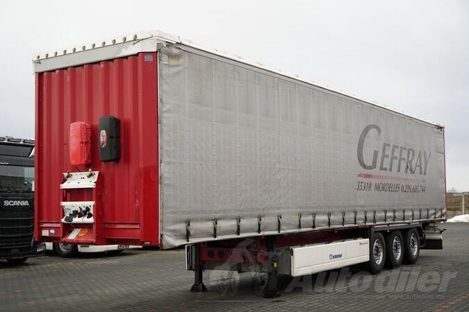 Krone - Firanka / Poluprikolica sa kliznom ceradom / IMP-3445