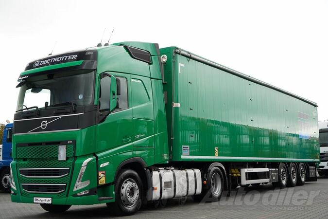 Volvo - FH 500 / Zestaw / Tegljač + Poluprikolica sa pokretnim podom / IMP-3157