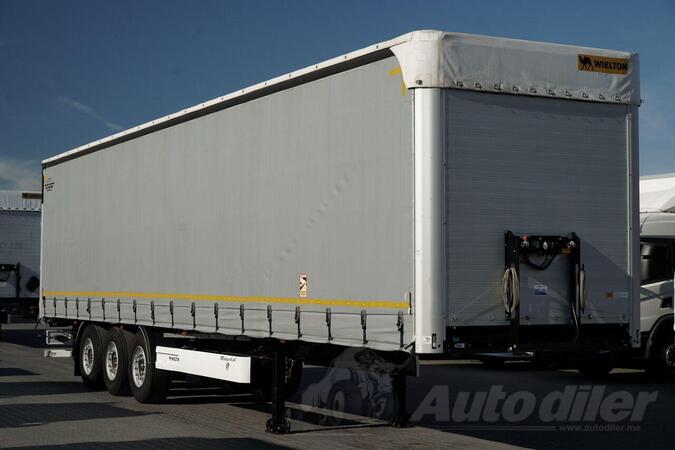 Wielton - Firanka / Poluprikolica sa kliznom ceradom / IMP-3284