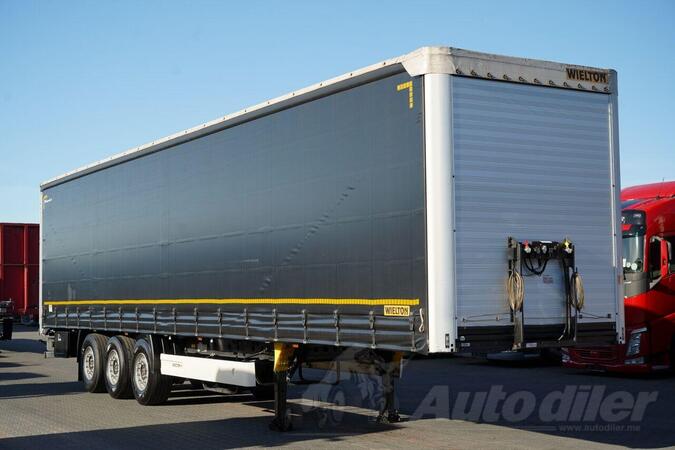 Wielton -  Firanka / SAF poluprikolica sa kliznom ceradom / IMP-3316
