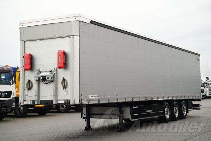 Schwarzmuller - / CERADA / STANDARD / PREVOZNIK PALETA / PODIZNA OSOVINA / SAF OSOVINE / CERADA P...