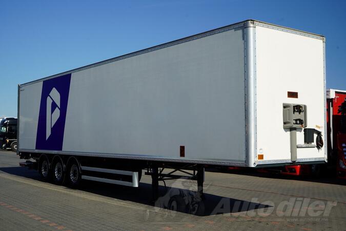 Fruhauf - / KONTEJNER / STANDARD / DHOLLANDIA RAMPA - 1.500 KG / OJAČAN POD / poluprikolica furg...
