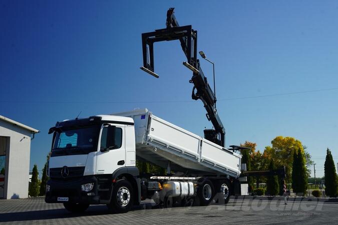 Mercedes Benz - AROCS 2536 / 6x2 / TROSTRANI KIPER 6,6 M / HIAB kran / KIPER KAMION / IMP-5026