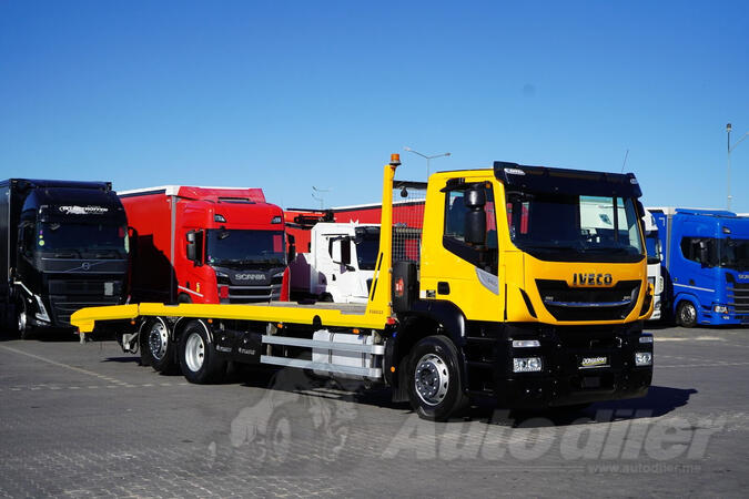 Iveco - STRALIS / 360 / EURO 6 / ACC / 6×2 / PLATFORMA 9,4 m / NOSIVOST 12 t / kamion za prevoz a...