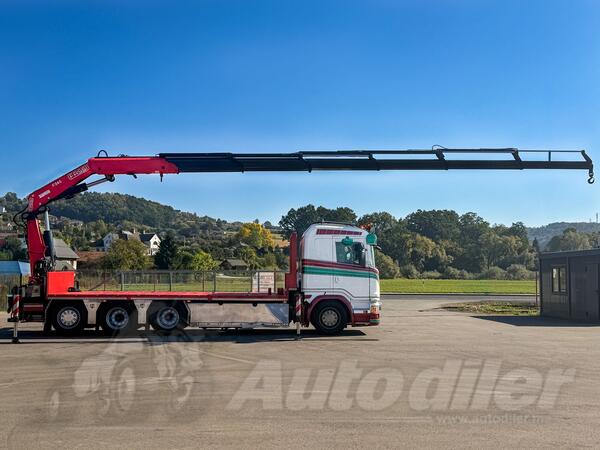 Scania - G450 / PLATFORMA 6,40 m / FASSI F365 RA.2.26 / DALJINSKO UPRAVLJANJE / kamion sa otvoren...