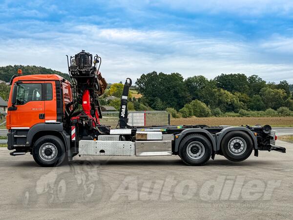 MAN - TGS 26.440 / PALFINGER EPSILON / 6x4 – kamion sa podiznom kukom / LUS-1398