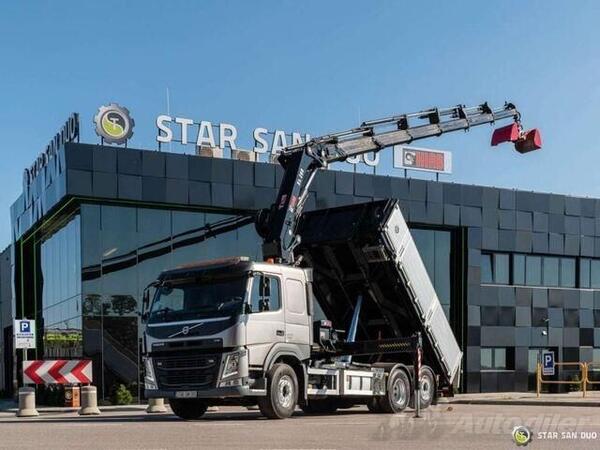 Volvo - FM 450 / 6x2 / HIAB 288 E-6 HIPRO dizalica / grabilica / kiper kamion / STR-0766