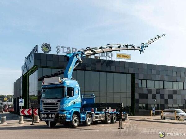 Scania - R490 / 8x2 / Palfinger PK 65002 SH / Fly Jib / Kamion sa platformom i kranom / STR-0781